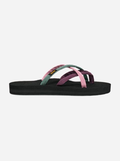 Teva Women's Olowahu Flip-Flop Sandals in Black