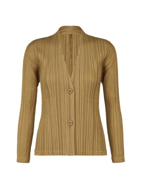 MELLOW PLEATS CARDIGAN