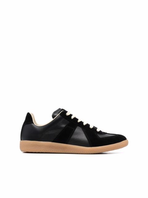 Maison Margiela WOMENS REPLICA LOW TOP SNEAKERS - BLACK