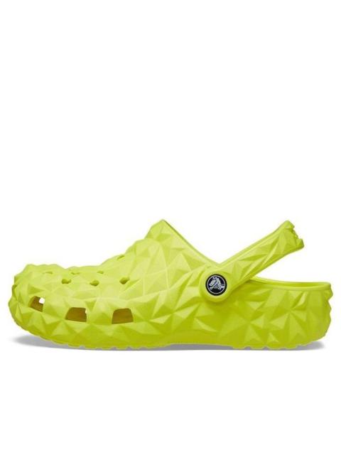 crocs (WMNS) Crocs Classic Geometric Clogs 'Green' 209563-76M