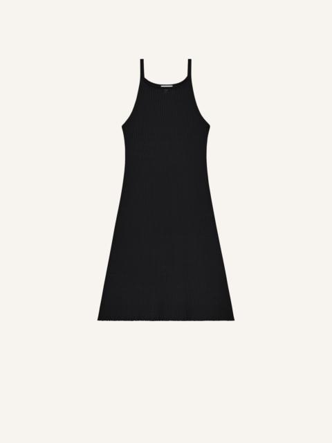 courrèges RIB KNIT A-LINE DRESS