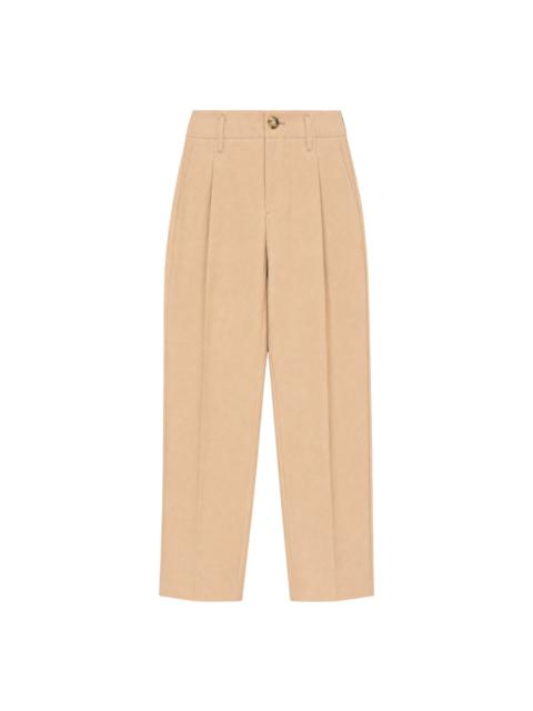 AMI Paris Zuit Pleated Trousers