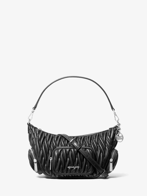 MICHAEL KORS Merritt Small Matelassé Convertible Shoulder Bag