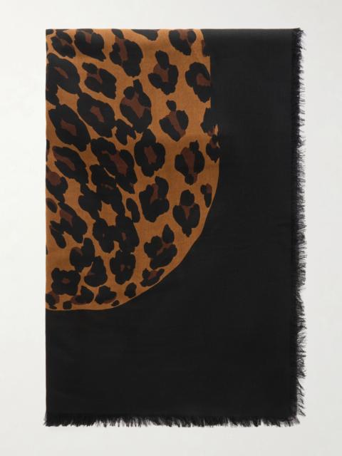 Maison Kitsuné WOOL FRINGE SCARF - PW06200WB0028 | REVERSIBLE