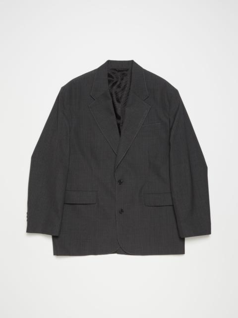 Relaxed fit suit jacket - Anthracite grey