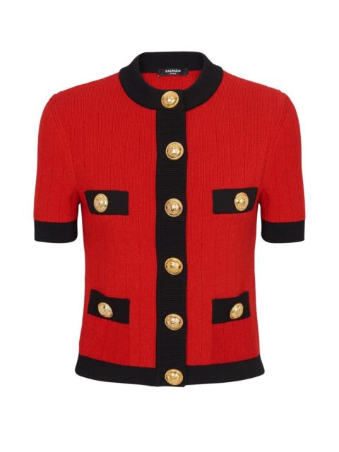 Balmain Knitted cardigan with buttons