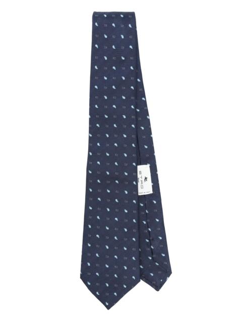 Etro Paisley Silk Tie