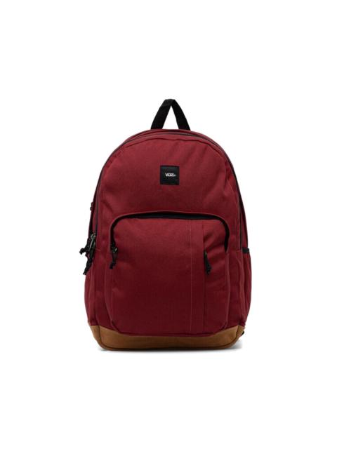 Vans logo-patch pocket backpack