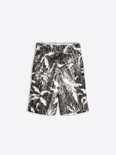 Dries Van Noten PRINTED BERMUDA SHORTS