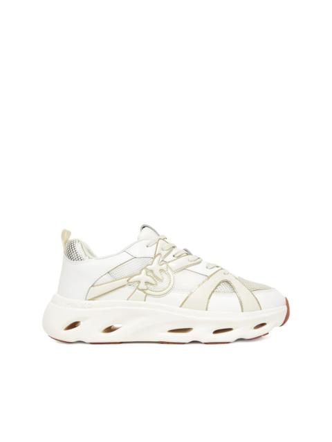PINKO mesh-panels low-top sneakers