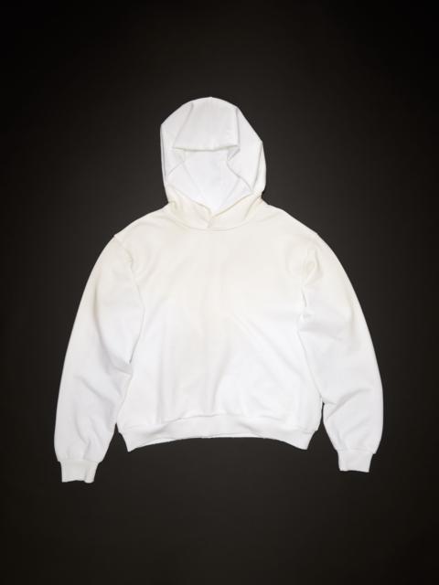 Logo hooded sweater - Dusty white