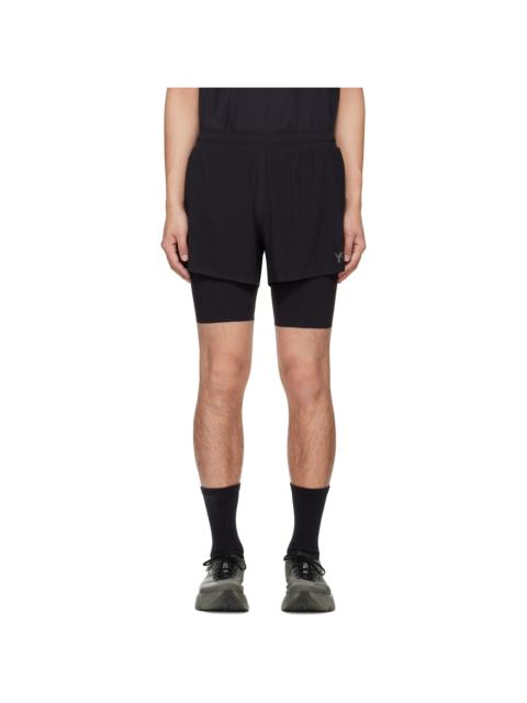 Y-3 Black Running Shorts