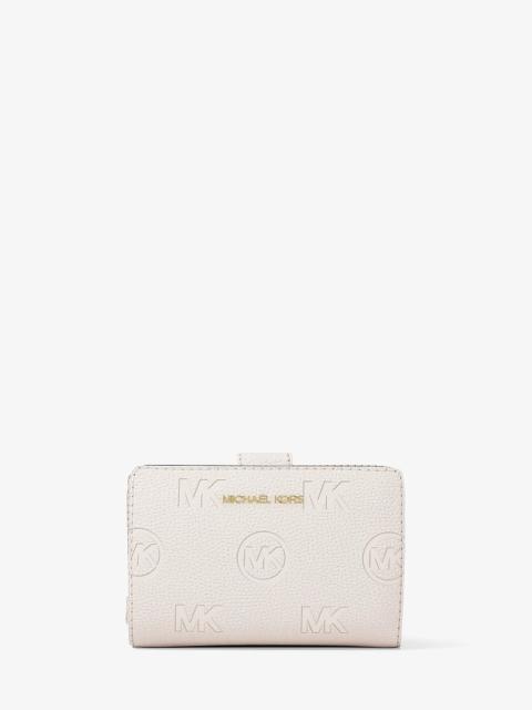 MICHAEL KORS Jet Set Travel Medium Logo Debossed Billfold Wallet