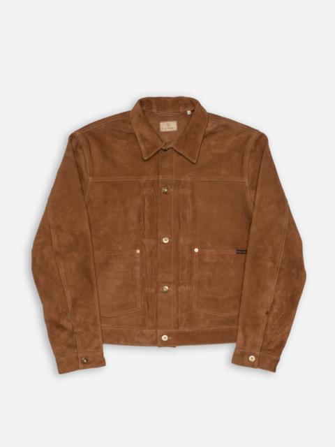 Nudie Jeans Dante II Suede Jacket Camel