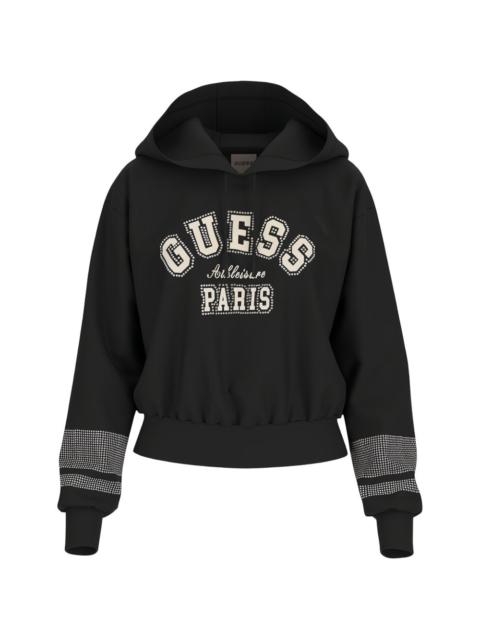 GUESS USA print-detail hoodie