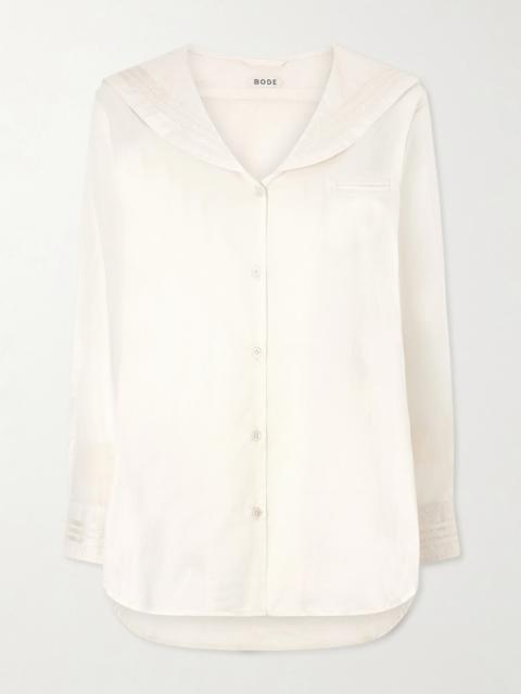 BODE Marina Cotton-voile Shirt