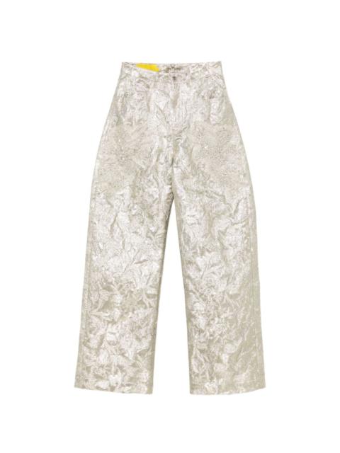 MARQUES’ALMEIDA crystal-embellished trousers