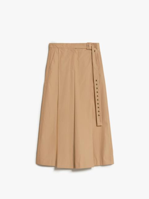 'S Max Mara ASSIRO Wide-fit poplin trousers