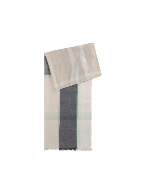 Barbour Maisy tartan-pattern scarf