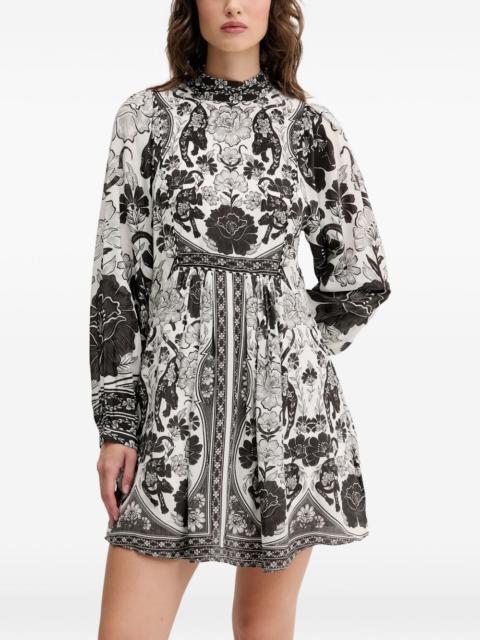 FARM RIO floral mini dress