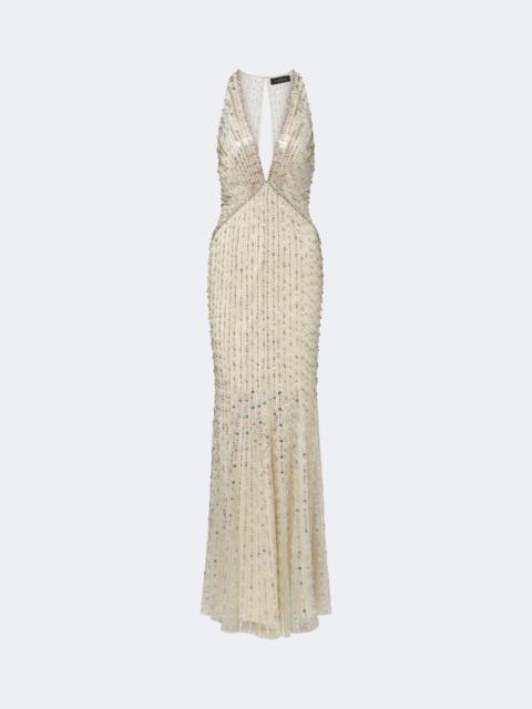 JENNY PACKHAM Atlas embellished gown
