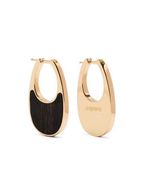 COPERNI XL Logo Creole Earrings | REVERSIBLE