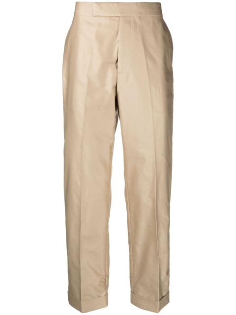 Alexander McQueen mid-rise straight-leg trousers