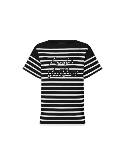 Louis Vuitton Signature Stripes Knit Top