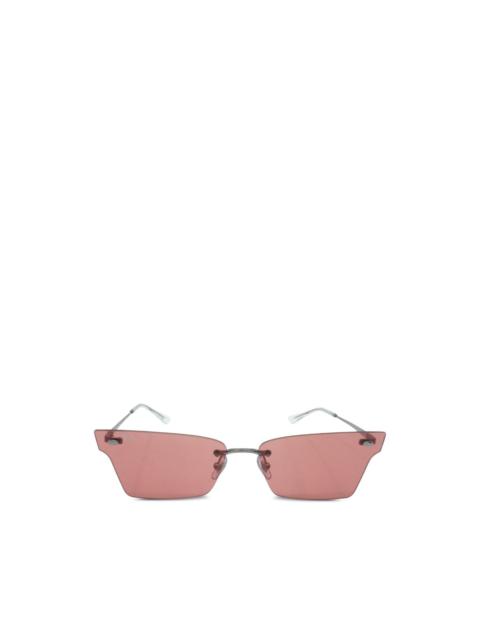 Ray-Ban Xime irregular-shape rimless sunglasses