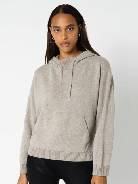 John Elliott TWO TONE CASHMERE HOODIE