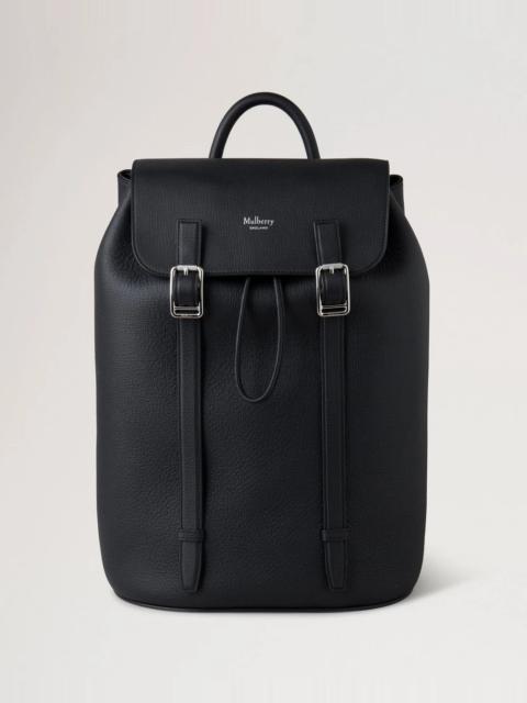 Camberwell Backpack Black Cross-Boarded Grain