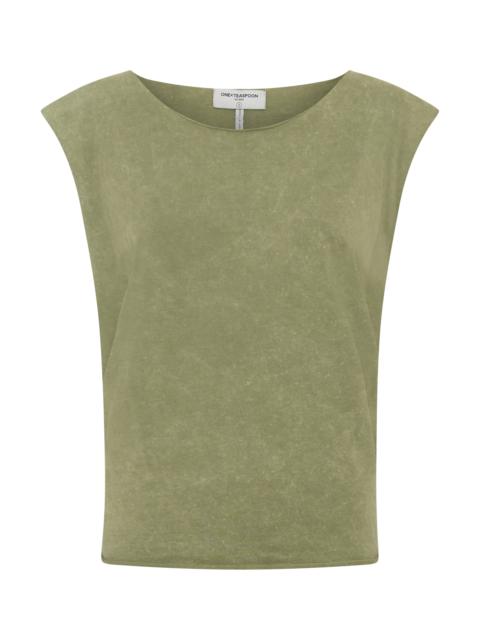 ONE TEASPOON Vintage Tank Top - Khaki