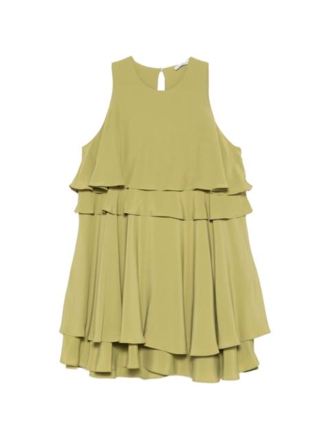 AMI Paris ruffled mini dress