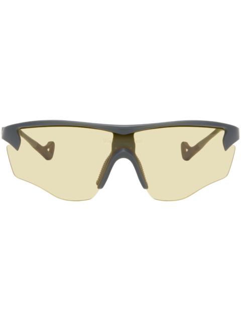 District Vision Gray & Yellow Junya Sunglasses