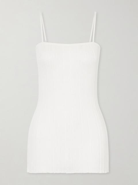 HAIGHT Ivana Ribbed-knit Top