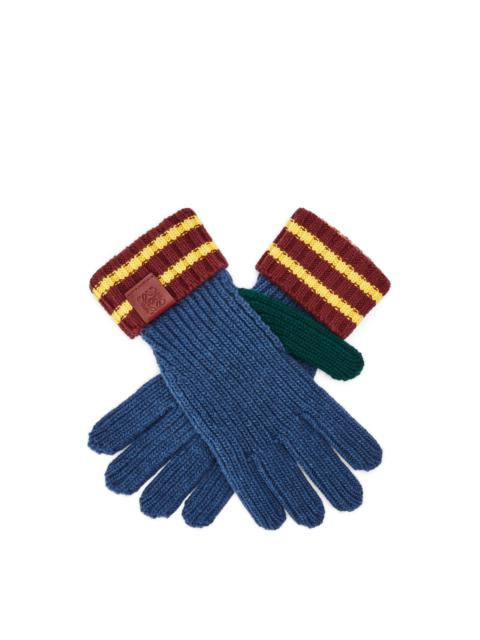 Loewe Stripe gloves in wool
