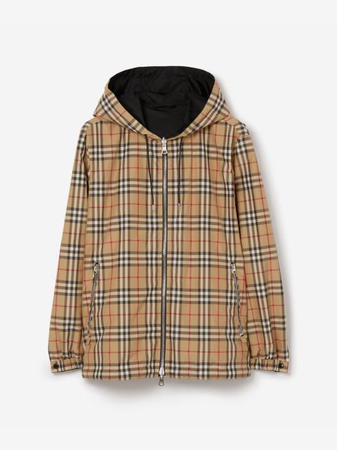 Burberry Reversible Vintage Check Hooded Jacket
