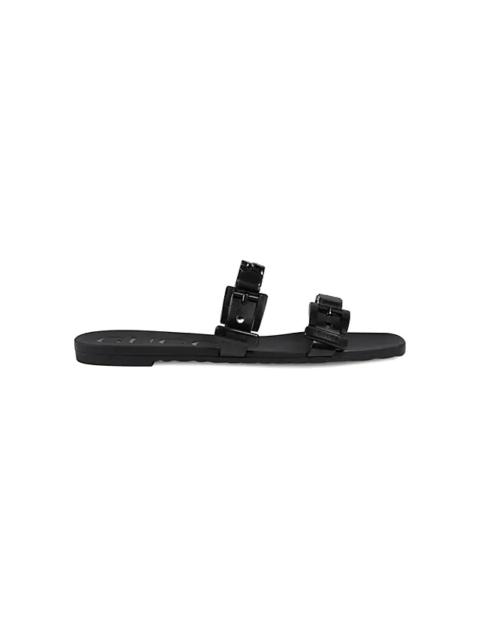 GUCCI chain-strap slide sandals