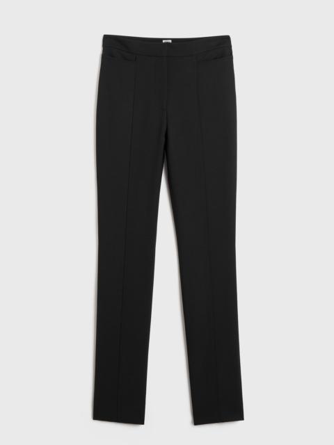 Slim suit trousers black