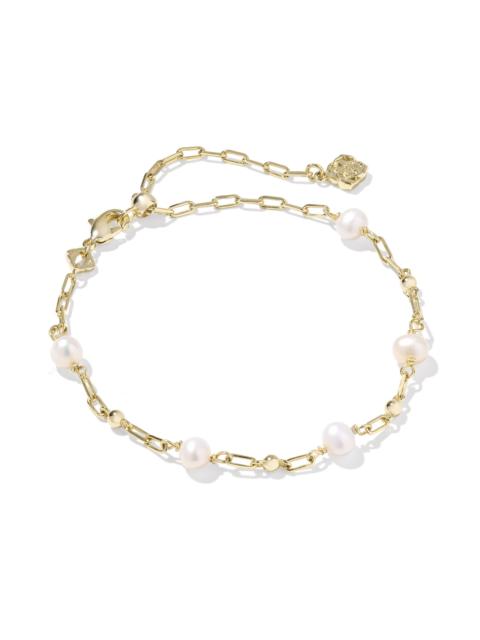 KENDRA SCOTT Ashton Gold Delicate Chain Bracelet