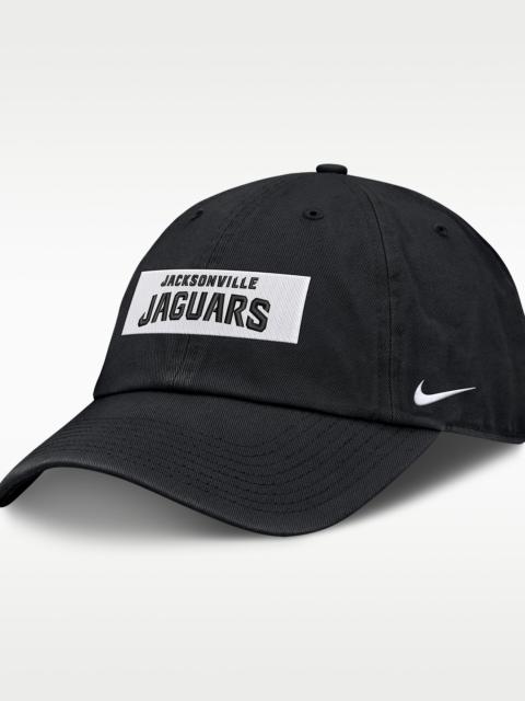 Nike Jacksonville Jaguars Primetime Club Wordmark Men's Nike NFL Adjustable Hat
