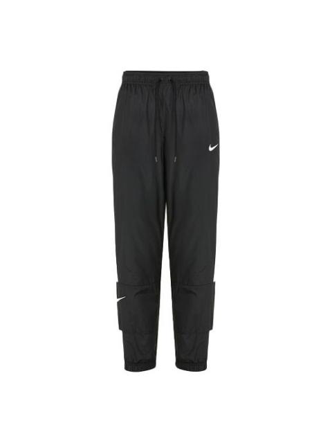 Nike (WMNS) Nike Nsw Stmnt Wvns Pant Running Training Colorblock Knit Sports Pants/Trousers/Joggers Autum