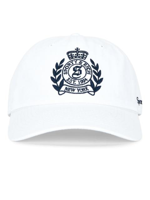 Sporty & Rich NY Crest Hat