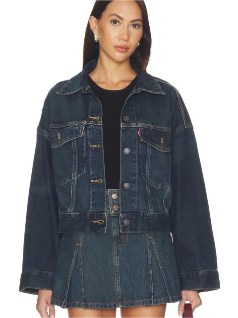 Levi's Loose Crop Trucker Jacket