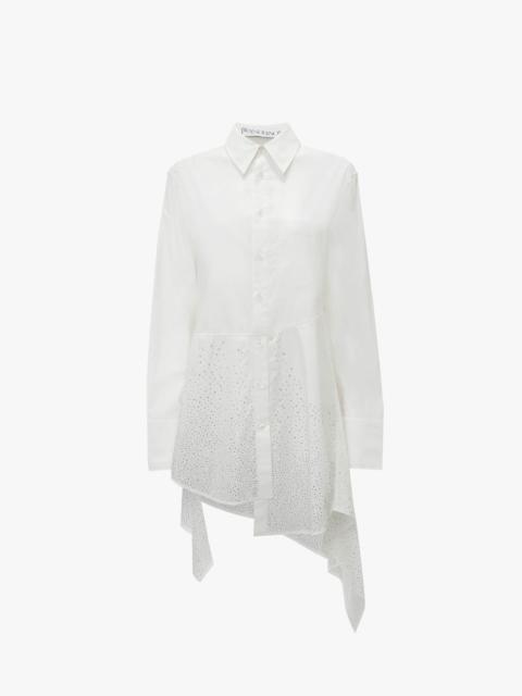 JW Anderson CRYSTAL HEM SHIRT