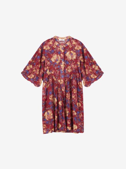 Isabel Marant Étoile MAZEA PRINTED MIDI DRESS
