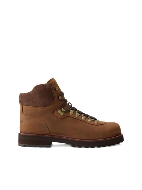 Polo Ralph Lauren leather lace-up hiking boots