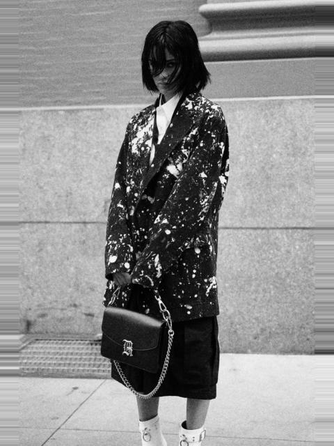 R13 OVERSIZED RAGGED BLAZER