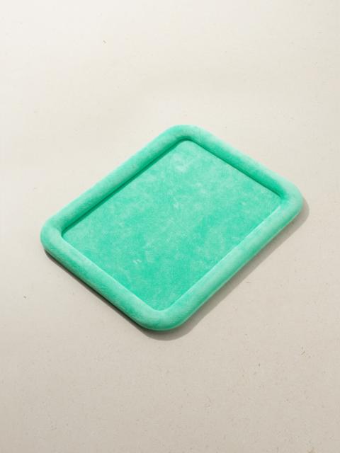 LAUREN RUBINSKI Faux Suede Jewelry Tray