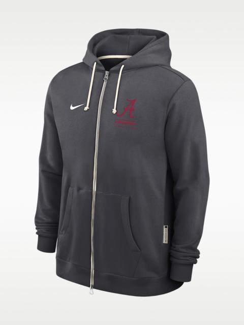 Nike Alabama Sideline Standard Issue Men's Nike Dri-FIT College Full-Zip Hoodie